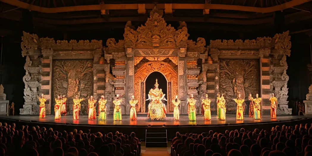 Devdan Show: A Cultural Spectacle Near Bougenvilla, Nusa Dua